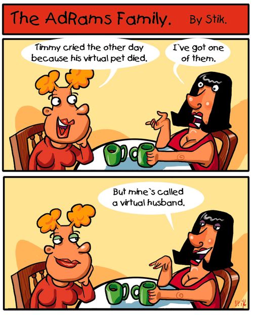 The AdRams Family no.30 - Virtual husband