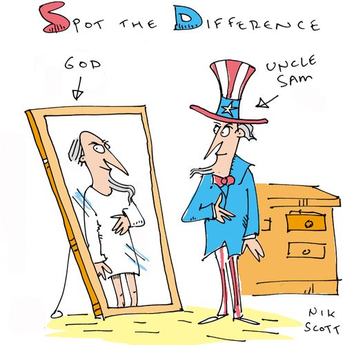 Spot the Difference - God/Uncle Sam