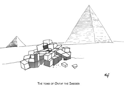 The tomb of Ontap the Imiber.