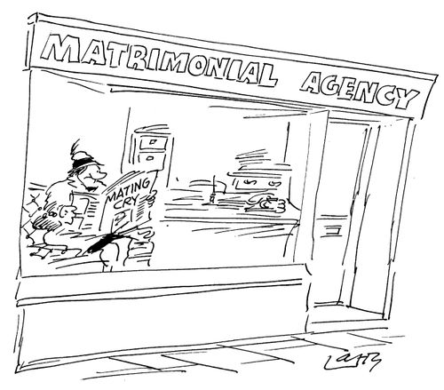 Matrimonial Agency "Mating cry"