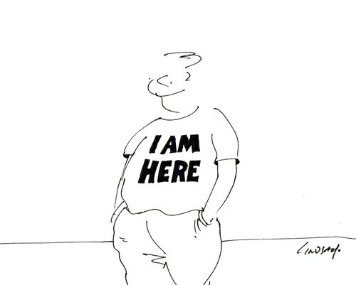 I am here.