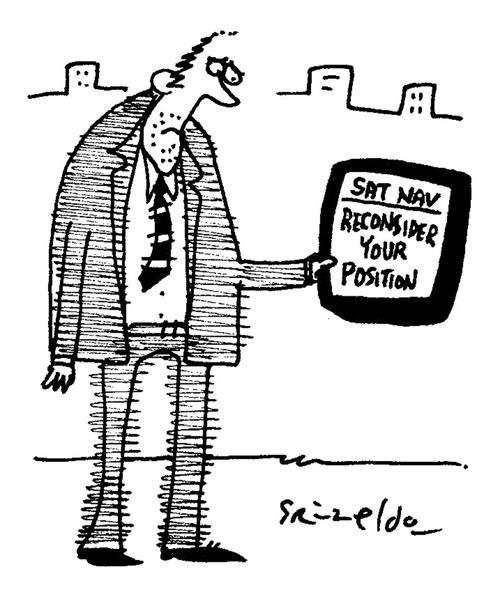 Sat Nav - Reconsider your position