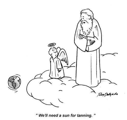 'We'll need a sun for tanning.'