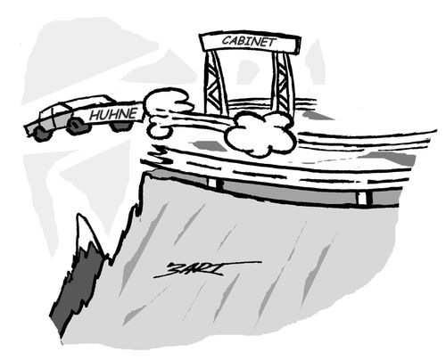 Chris Huhne - career crash.
