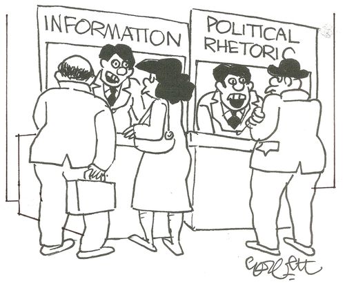 Information...political rhetoric
