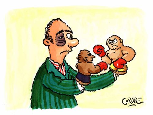 Boxing with yourself