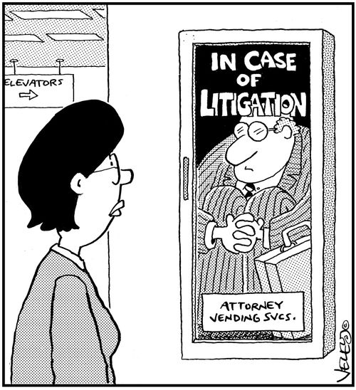 Attorney Vending Services: In Case of Litigation.