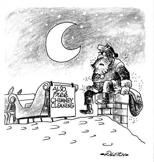 Free Chimney Cleaning.