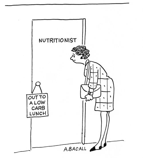 Nutritionist - Out to a Low Carb Lunch.