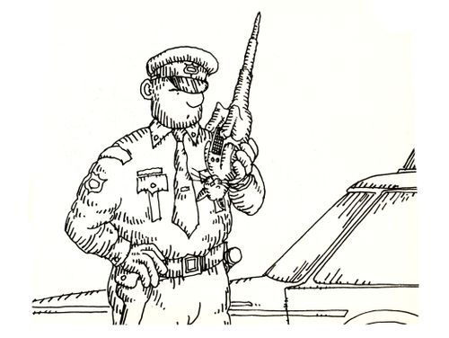 101 uses of a dead cat: walkie talkie.
