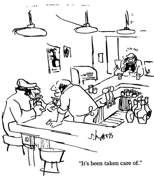 'It's been taken care of.'