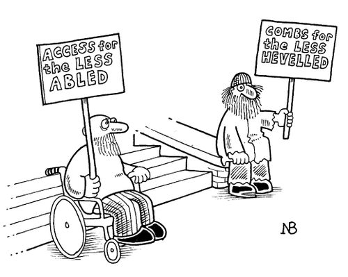 Less Abled/Disabled