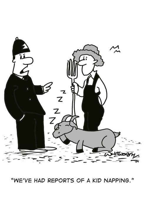 'We've had reports of a kid napping.'