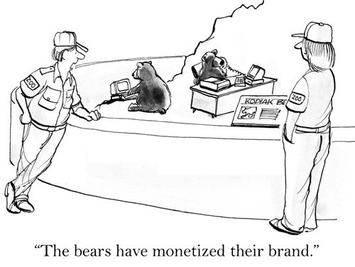 'The bears have monetized their brand.'