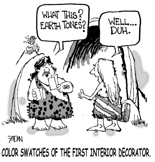 'What's this? Earth Tones?'