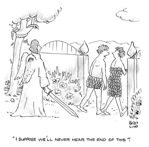 'I suppose we'll never hear the end of this.'