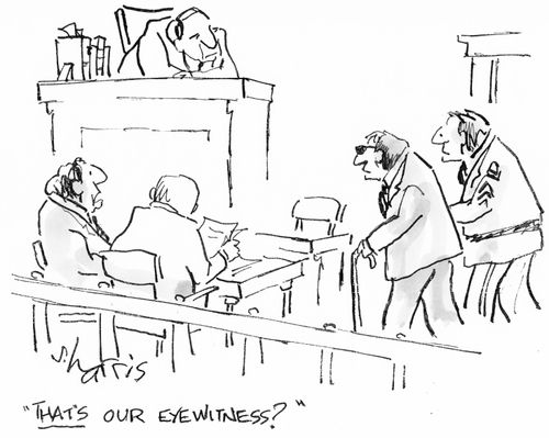 "That's our eyewitness?"