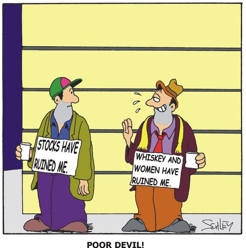 Stocks have ruined me....'Poor devil!'