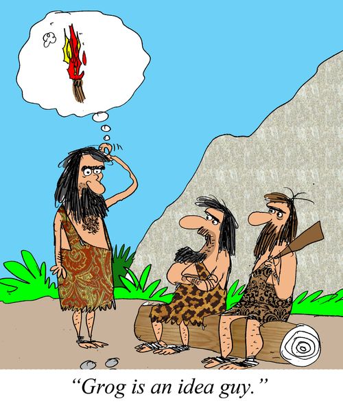 'Grog is an idea guy.'