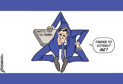 'Pander to voters? Me?'