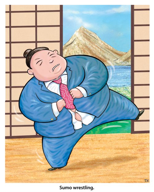 Sumo wrestling.