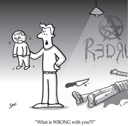 'What is WRONG with you?!!'