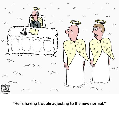 'He is having trouble adjusting to the new normal.'