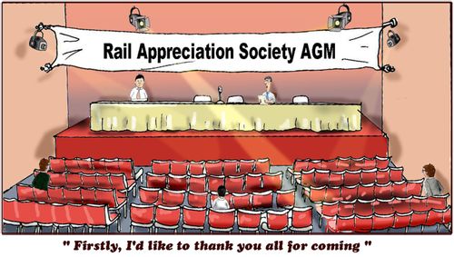 "Firstly, I'd like to thank you all for coming."