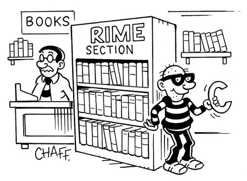 Crime section.
