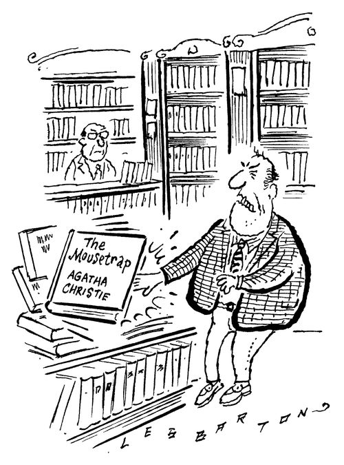 The Mousetrap, by Agatha Christie