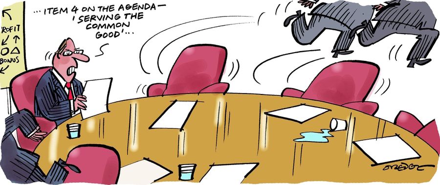 "Item 4 on the agenda - Serving the common good"
