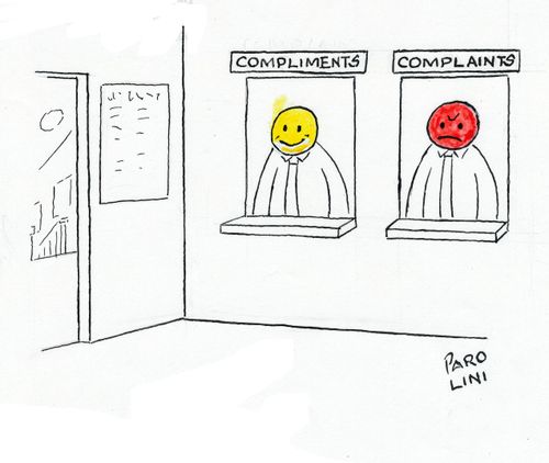 Compliments and Complaints.