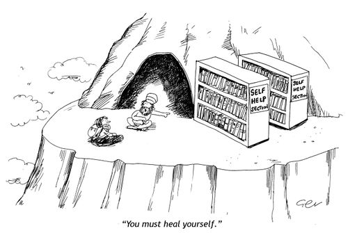 'You must heal yourself.'