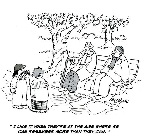 'I like it when they're at the age where we can remember more than they can.'
