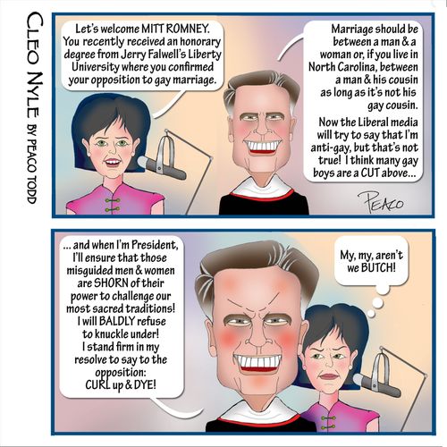 Romney on Gay Marriage.