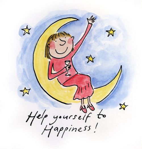 Help yourself to happiness!
