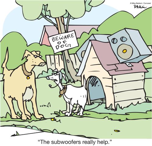 "The subwoofers really help."