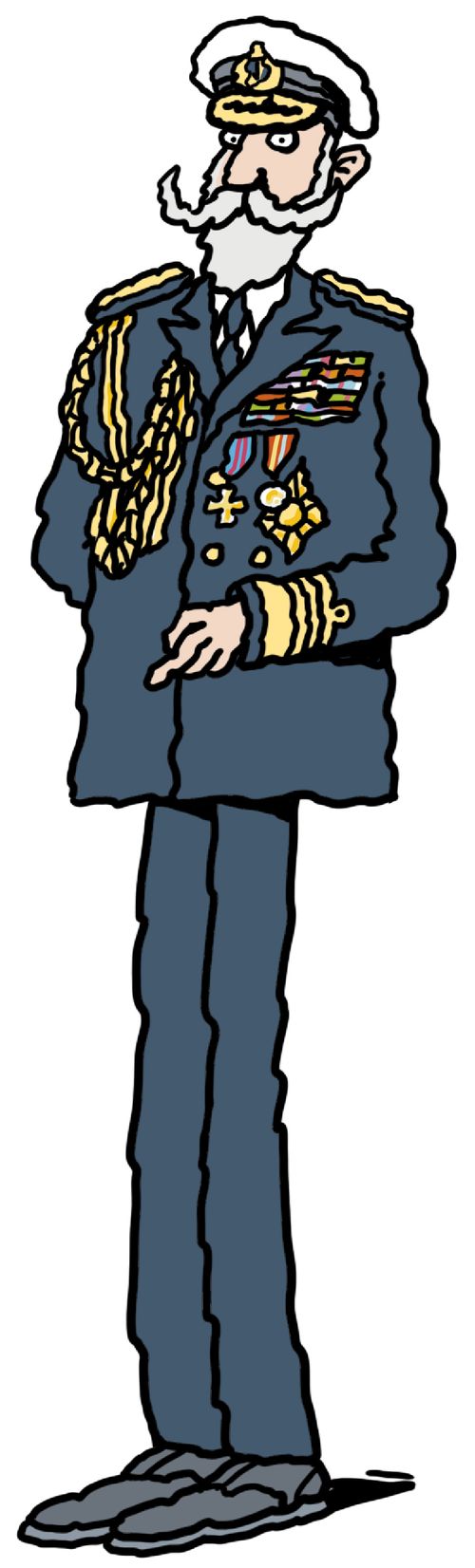 A Royal Navy Admiral