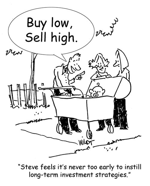 'Steve feels it's never too early to instill long-term investment strategies.'