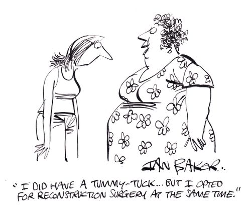 'I did have a tummy-tuck...But I opted for reconstruction surgery at the same time.'