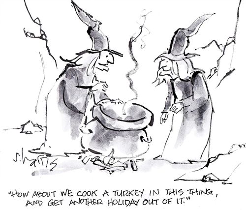 'How about we cook a turkey in this thing, and get another holiday out of it.'