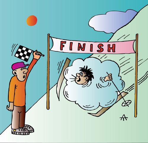 Skiing Race