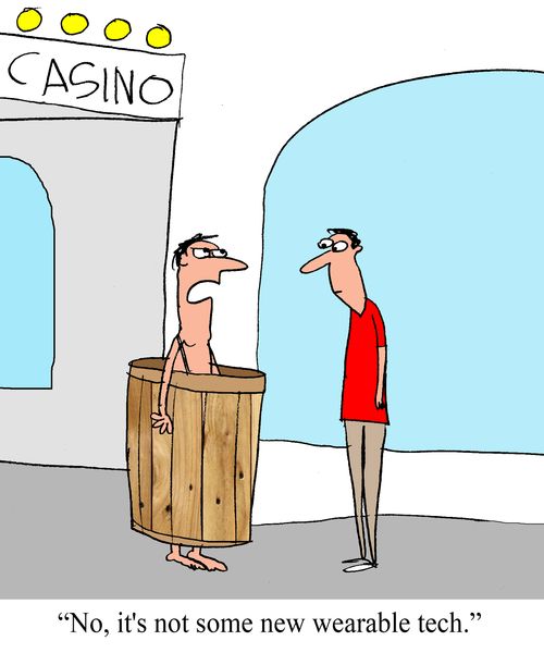 "No, it's not some new wearable tech."