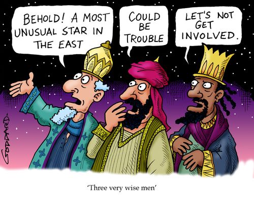 Three very wise men.
