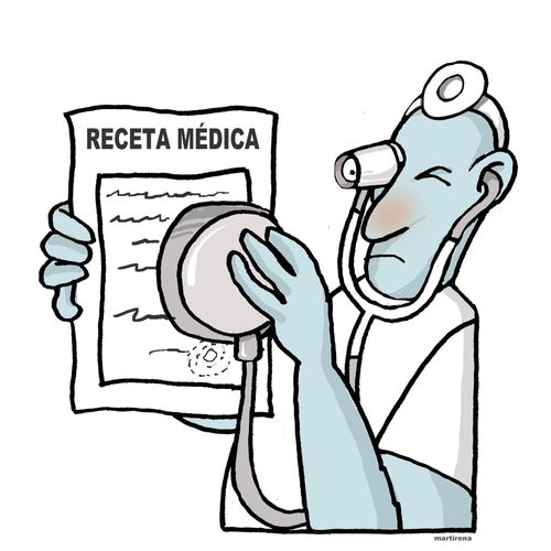 Fake medical receipt