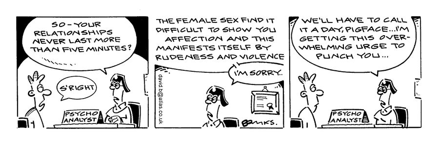 Nethead strip: Psycho analyst
