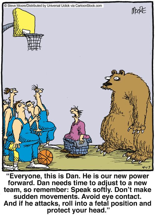'...Dan needs time to adjust to a new team...'