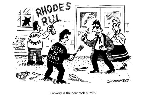 'Cookery is the new rock n' roll'