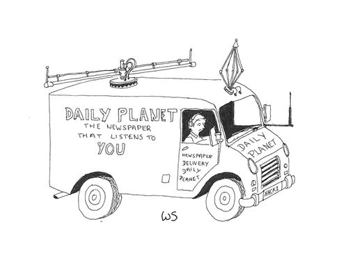 The Daily Planet: The Newspaper that listen to you.