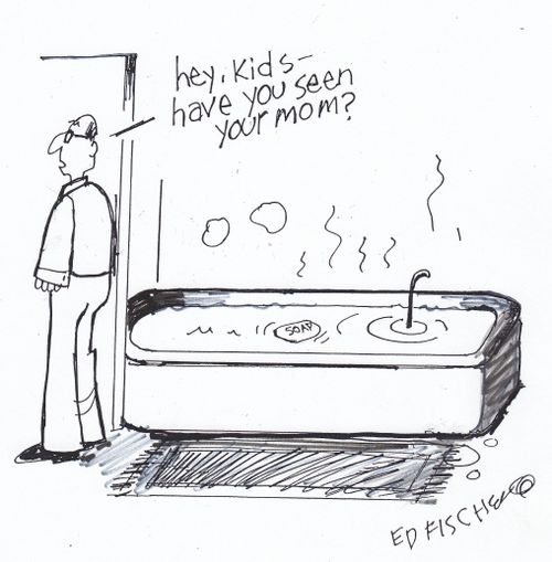 'Hey, kids have you seen your mom?'